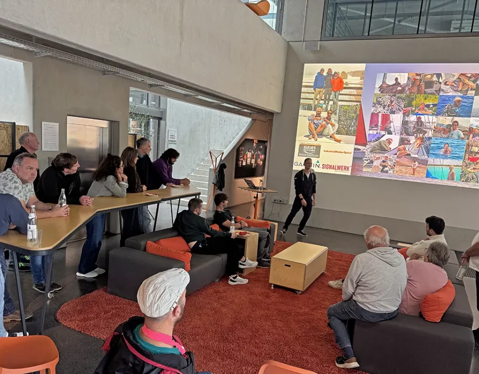 Paul Pindel zu Besuch im Industrial Makerspace