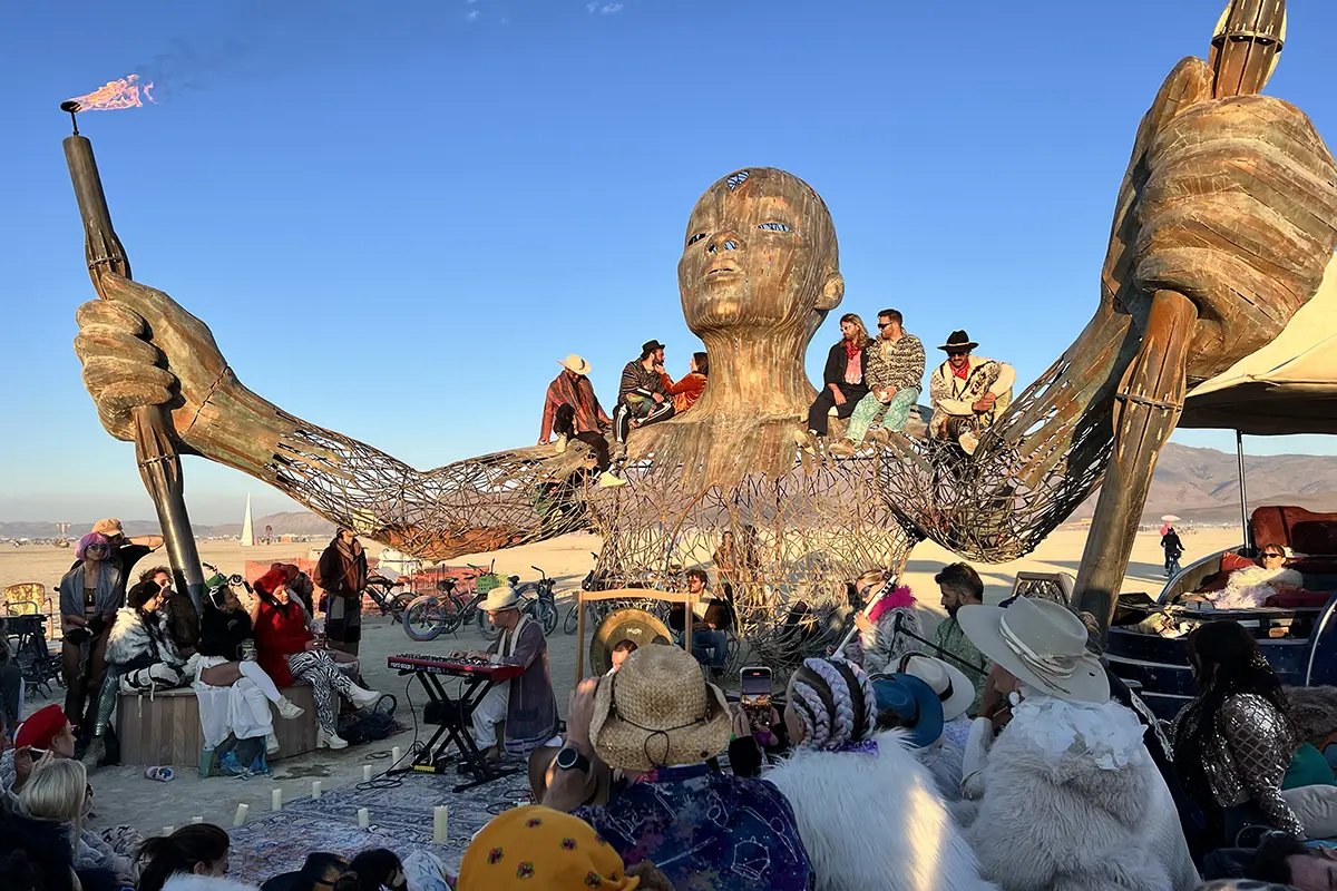 To understand Silicon Valley, go to Burning Man!